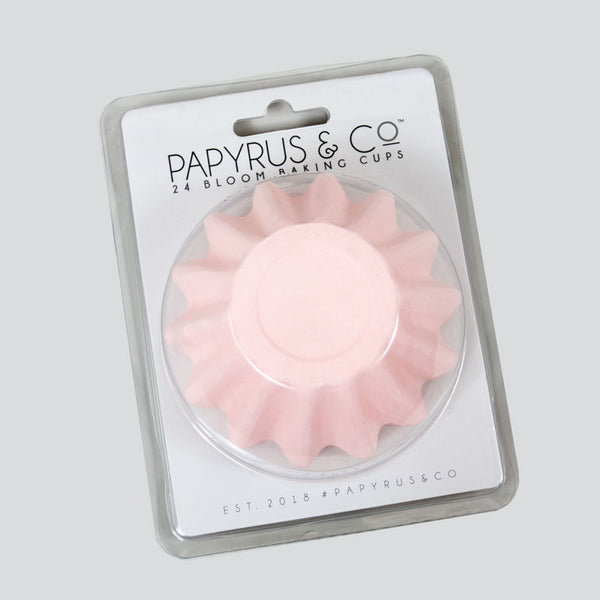Papyrus & Co - Pastel Pink Bloom Baking Cups - 24 Pack
