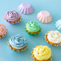 Papyrus & Co - Pastel Mix Bloom Baking Cups - 25 Pack