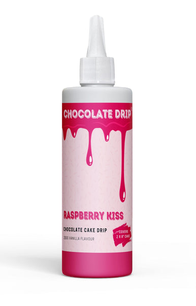 CHOCOLATE DRIP 250G RASPBERRY KISS BestBefore 10/23