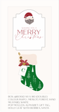 SECONDS - WISHING YOU A MERRY CHRISTMAS  IMPRESSION STAMP