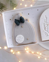 HESSIAN SANTA SACK POP! STAMP WITH CUTTER - GENERIC