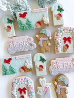 Discontinued - SHOP/HOME STAMP SET WITH MATCHING CUTTERS