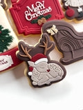 Reindeer With Santa Hat