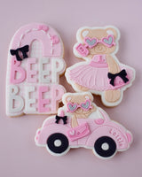 Beep Beep Pop Stamp with matching cutter