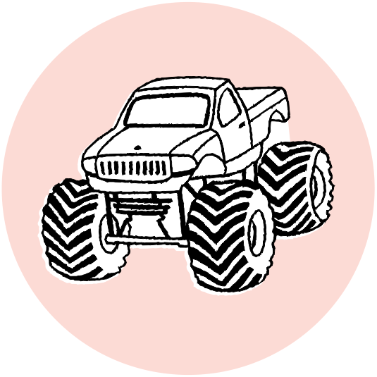 POP! MOULD - MONSTER TRUCK - 45MM