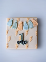 Tassel Bunting Pop! Stamp and cutter