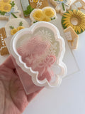 EASYTONE - SUNFLOWER bouquet stamp with matching cutter