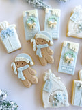 Discontinued - SHOP/HOME STAMP SET WITH MATCHING CUTTERS