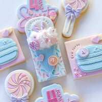 MILKSHAKE POP STAMP WITH MATCHING CUTTER