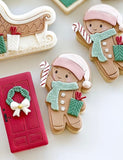 Discontinued - SHOP/HOME STAMP SET WITH MATCHING CUTTERS