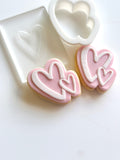 EASYTONE - DOUBLE HEART MINI WITH CUTTER