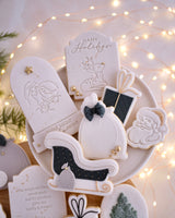 HESSIAN SANTA SACK POP! STAMP WITH CUTTER - GENERIC