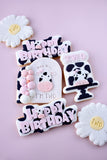 HAPPY BIRTHDAY BLOCK font Pop Stamp with matching cutter