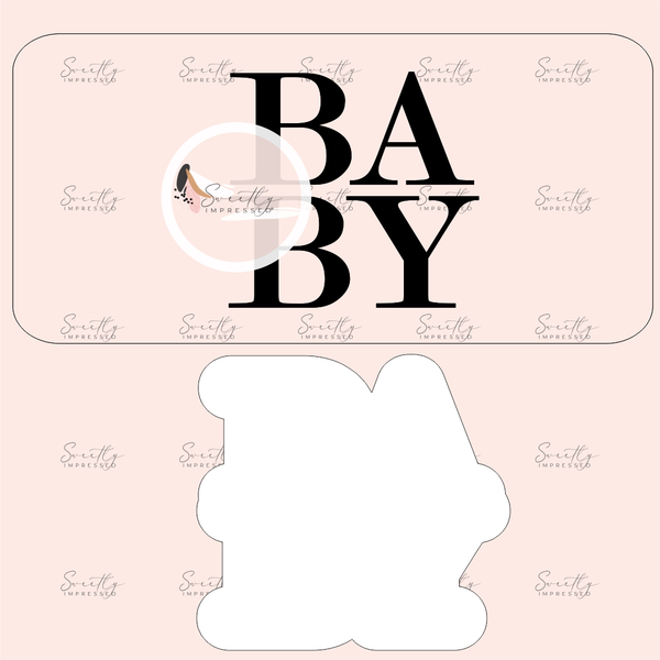 MINI EASYTONE ‘BABY’ Pop STAMP WITH MATCHING CUTTER