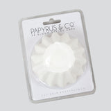 Papyrus & Co - WHITE Bloom Baking Cups - 24 Pack