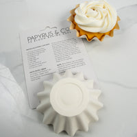 Papyrus & Co - WHITE Bloom Baking Cups - 24 Pack
