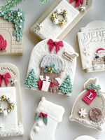 Discontinued - SHOP/HOME STAMP SET WITH MATCHING CUTTERS