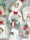 Discontinued - SHOP/HOME STAMP SET WITH MATCHING CUTTERS