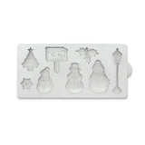 KATY SUE - Miniature Let it Snow Silicone Mould