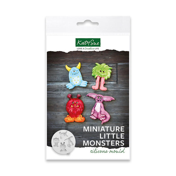 KATY SUE - MINIATURE LITTLE MONSTERS SILICONE MOULD
