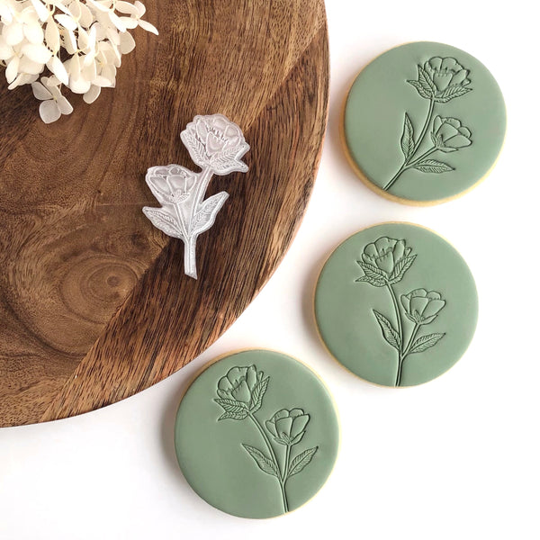 FLORAL IMPRESSION STAMP