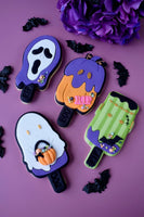 Halloween Frankie ICE CREAM POP STAMP WITH MATCHING CUTTER
