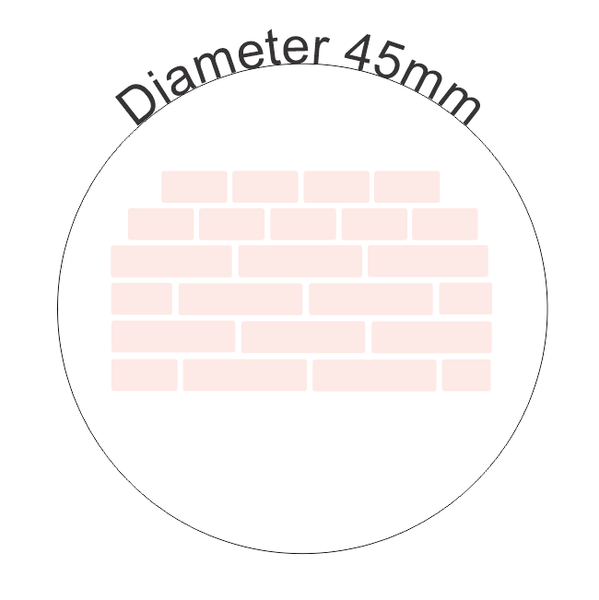 CHIMNEY/BRICK WALL LARGE POP MOULD