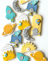 NUMBER TOKENS WITH STITCHING
