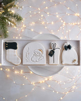 HESSIAN SANTA SACK POP! STAMP WITH CUTTER - GENERIC