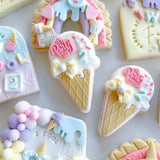ICE CREAM POP STAMP WITH MATCHING CUTTER