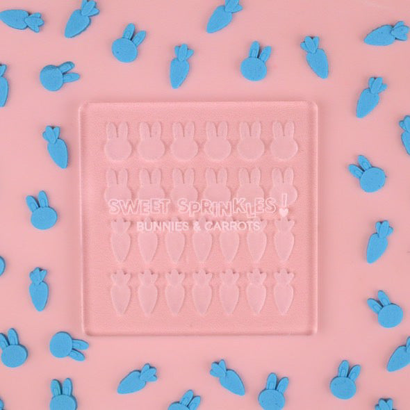Bunnies & Carrots - Sprinkle Plate