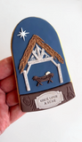 Large Snow Globe text base stamps ONLY