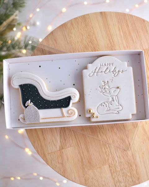PORTRAIT PRINT - REINDEER (Optional Cutter)