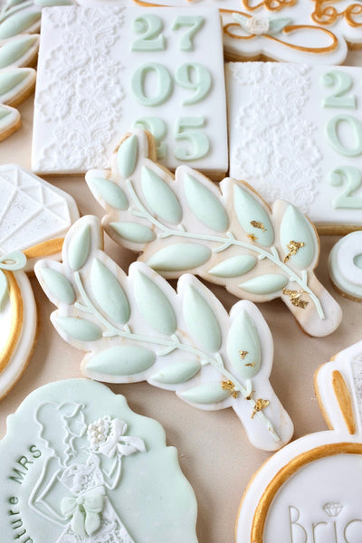 LEAF TWIG POP STAMP WITH MATCHING CUTTER