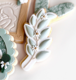 LEAF TWIG POP STAMP WITH MATCHING CUTTER