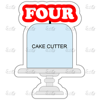 ‘Four’ Cake Pop Stamp Kit