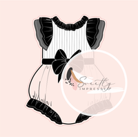 EASYTONE - FRILL ROMPER with BOW