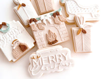 WISHING YOU A MERRY CHRISTMAS  IMPRESSION STAMP