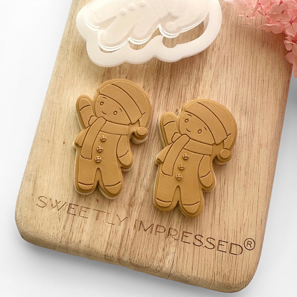 2023 GINGERBREAD MAN STAMP WITH MATCHING CUTTER