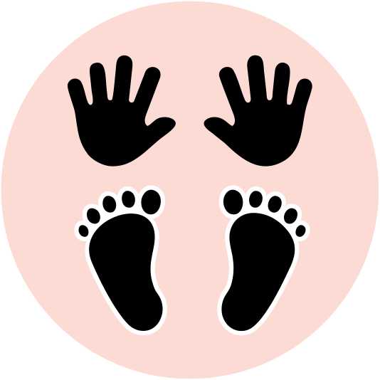 HAND AND FEET POP! MOULD - 45MM