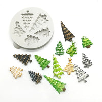 KATY SUE - MINIATURE CHRISTMAS TREES SILICONE MOULD