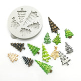 KATY SUE - MINIATURE CHRISTMAS TREES SILICONE MOULD