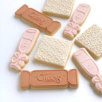 Champagne bubbles Pop! Stamp