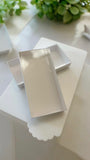WHITE - Sweetly Impressed Gloss TWIN Cookie Box 18x9x2.3cm