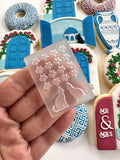 MULTI POP MOULD - SANTORINI INSPIRED - CAT/FELINE AND BOUGANVILLEA FLORAL