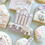 CANDLE SMOULD WITH MATCHING CUTTERS