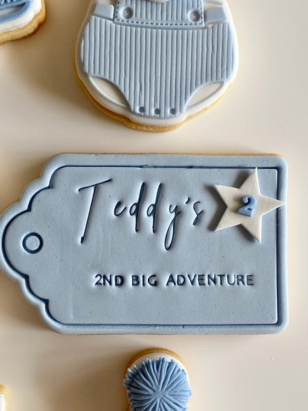 Gift Tag Stamp with Cutter