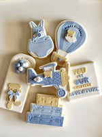 Hot Air Balloon Stamp with Cutter