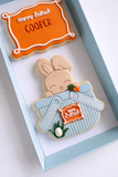 EASYTONE - BUNNY IN STRIPE PATTERN BASKET - STANDARD SIZE