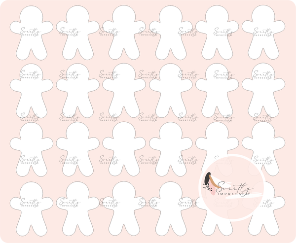 Choc Pop Bites Template - MINI Gingy (25)